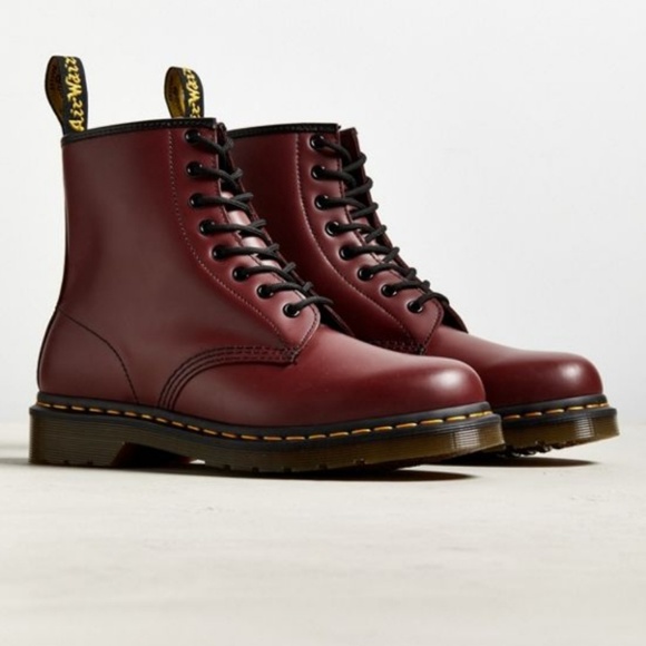 Dr. Martens Shoes - Dr.martens oxblood leather 8 eye boot size 8